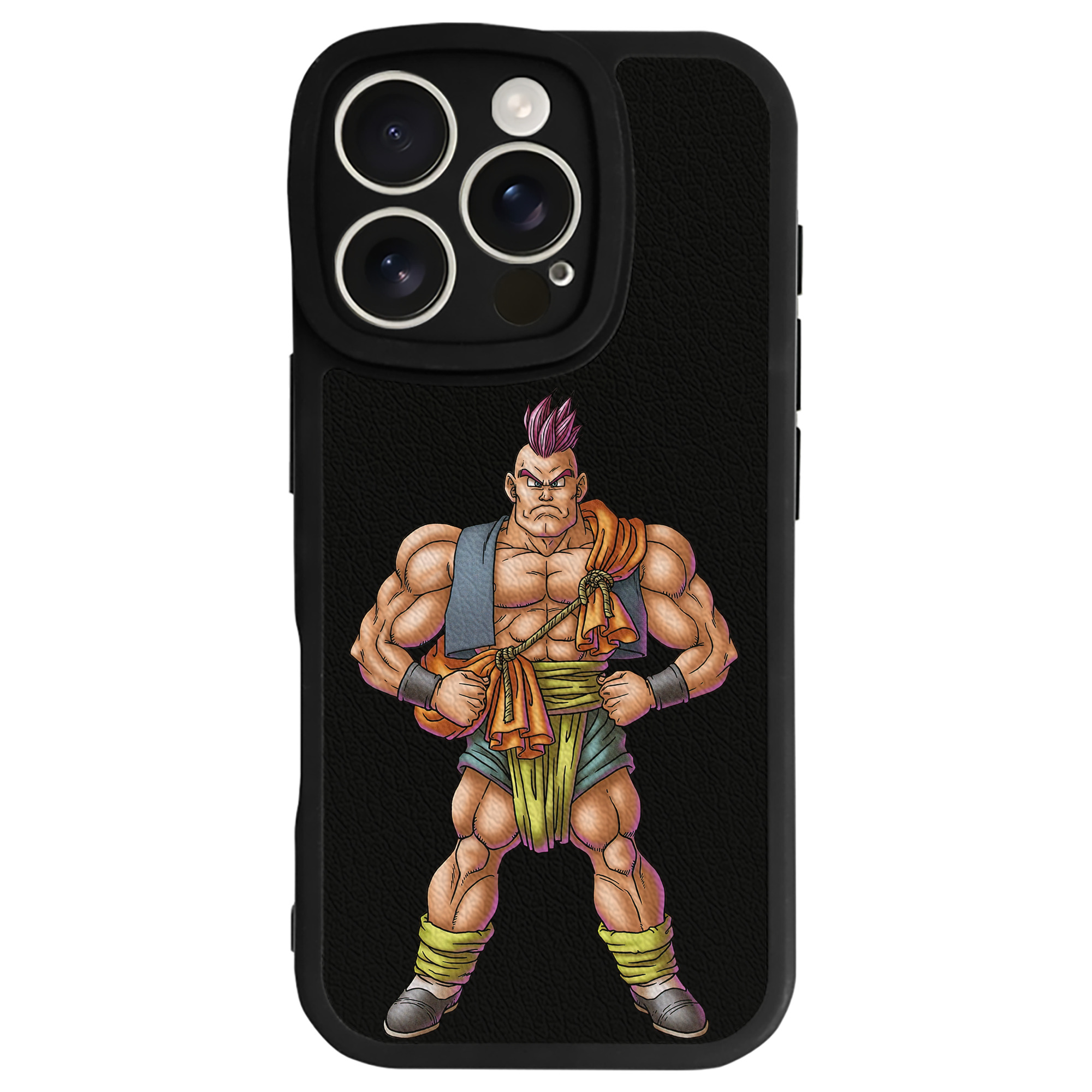 （画像用） ドラゴンクエスト Doragon Kuesuto Dragon Quest 【iPhone 16シリーズ対応】シリコンスマホケース（レザー調） 材質：シリコン
